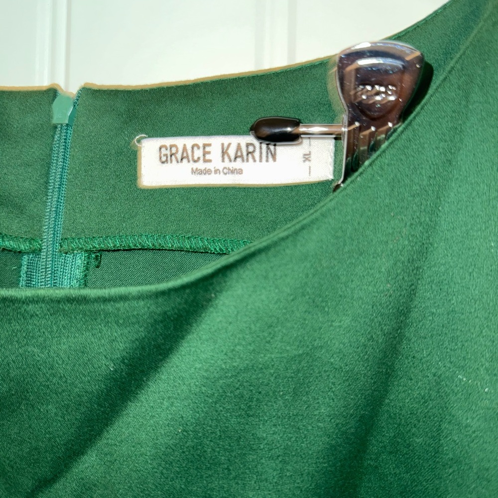 Grace Karin Green Mini Dress Perfect for Parties - Picture 5 of 11